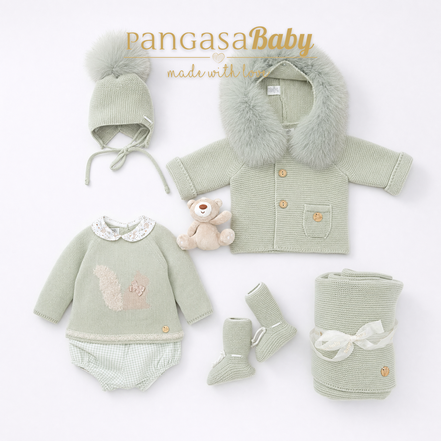Pangasa Baby Ardilla Boys 2 Piece Jam Pant Set ~ AW26 Preorder