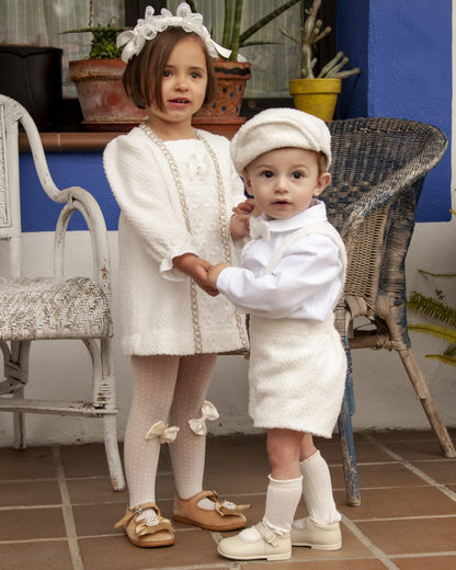 Girls Chanele Handmade Aline Dress AW (Made to order)