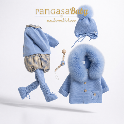 Pangasa Baby Boys Brume 3 Piece Knitted Set  ~ AW26 Preorder