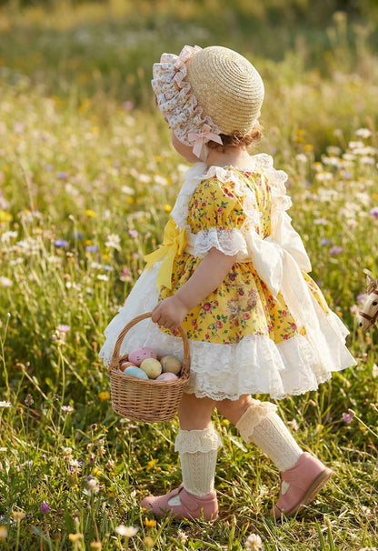 Sonata Girls Primrose Spring Dress SS26 (Made to order)