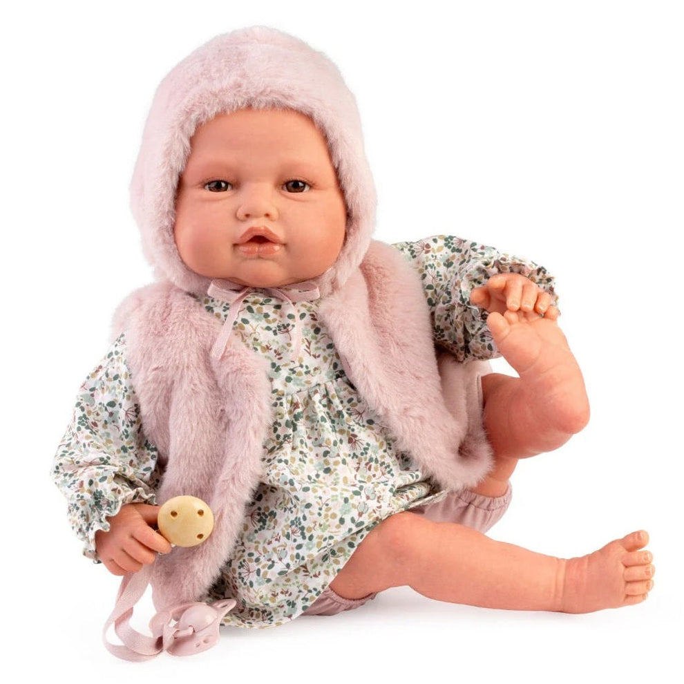 Antonio Juan Fur Reborn Baby Doll 50cm
