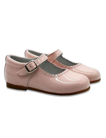 Mary Jane Patent Shoes with buckles