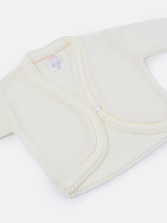 Baby Girls Medium Ivory Bolero