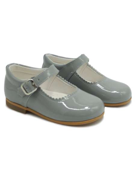 Mary Jane Patent Shoes with buckles