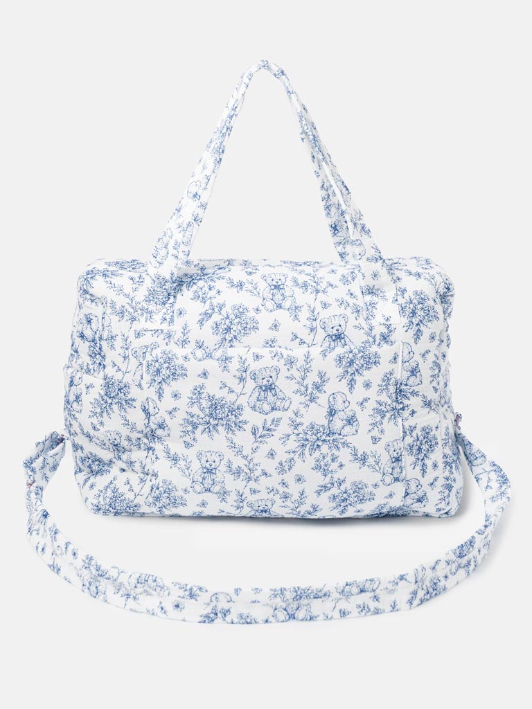 Baby Boys Blue Teddybear Changing Bag