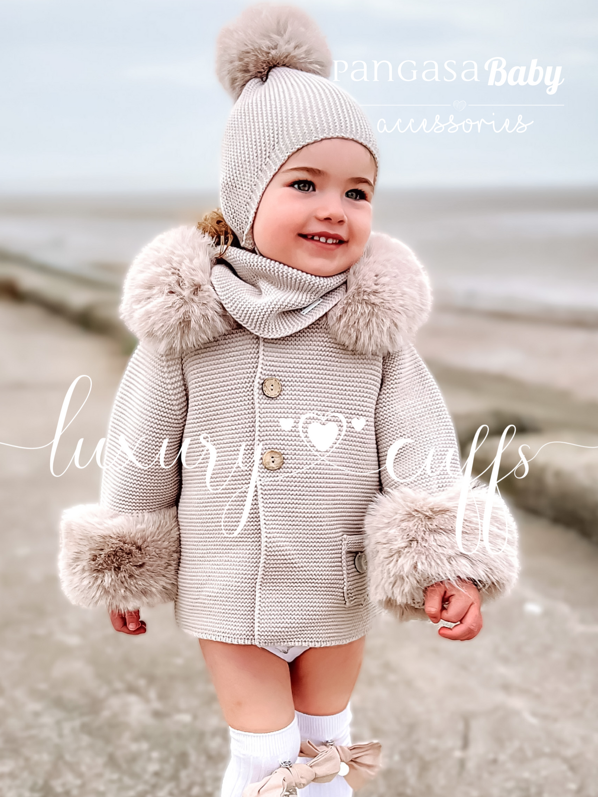 Pangasa Baby Faux Fur Cuffs ONLY - Preorder