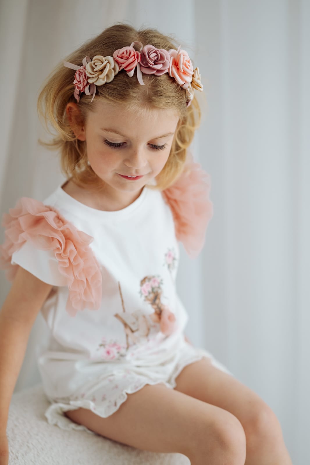 Girls Jomita Top & Short Set