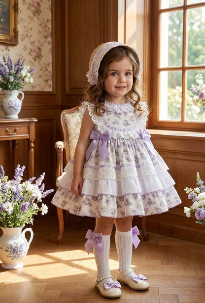 Sonata Girls Lilac Dreams Dress SS26 (Made to order)