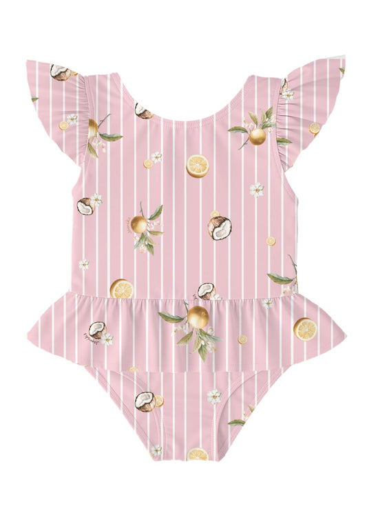 Girls Kalami Swimming costume