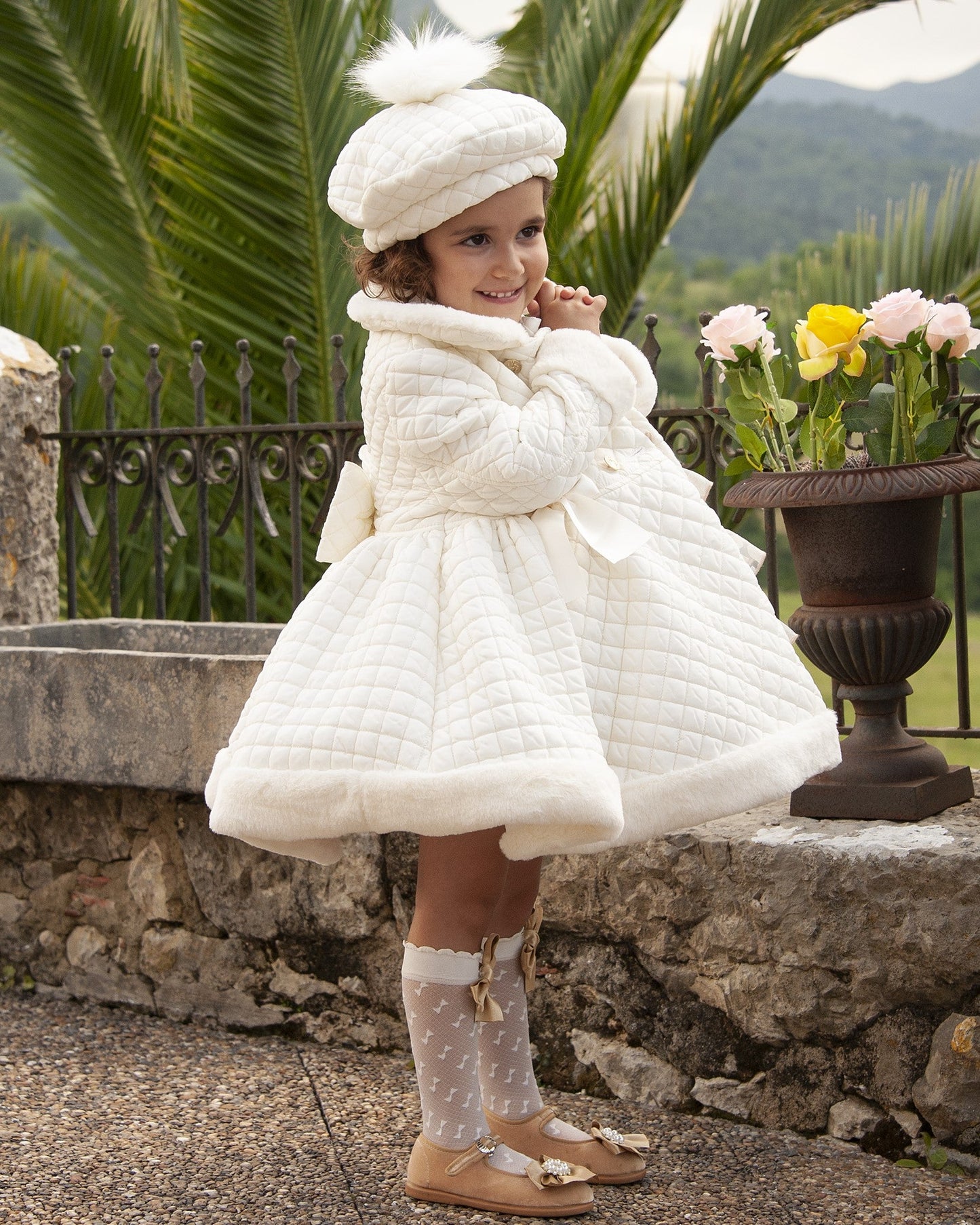 Sonata Amelia Quilted Coat AW (Made To Order)