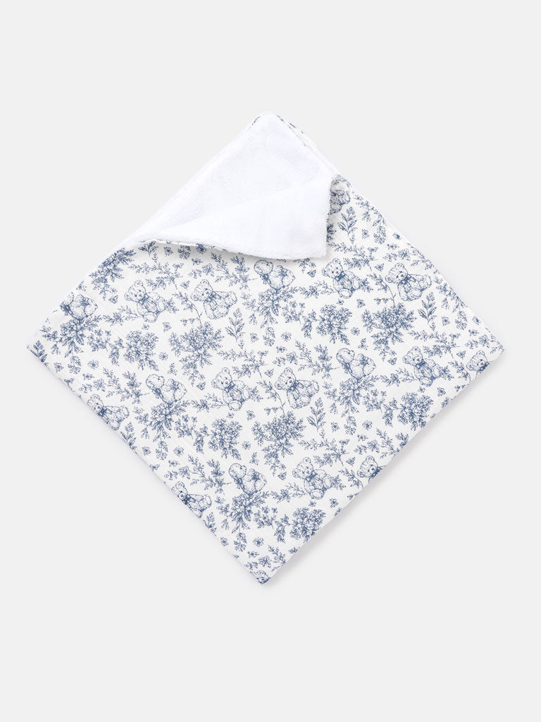 Baby Boys Blue Teddy Blanket