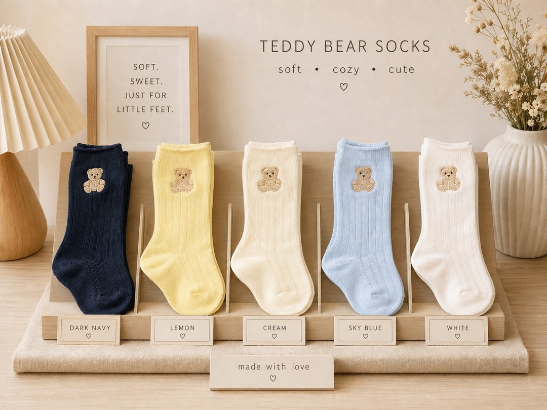 Boys Teddy Socks